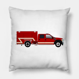 Walkaround Fire Rescue truck Pillow