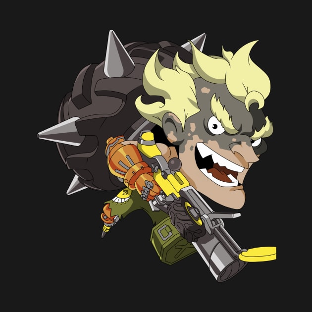 Junkrat cute spray by Antonon