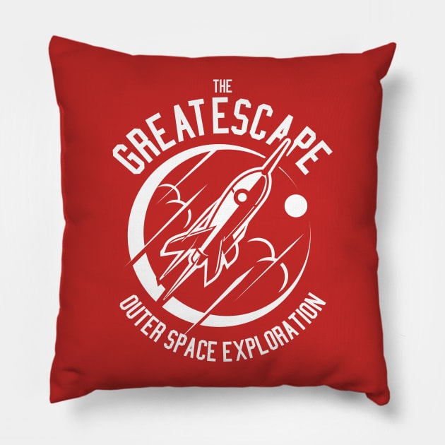 The Great Escape Pillow by TeeGo