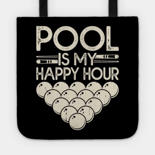 Pool Is My Happy Hour T shirt For Women Tote
