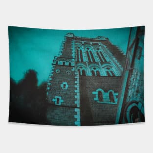 Turquoise Stone Church. Tapestry