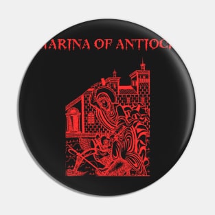 St. Marina of Antioch icon Pin