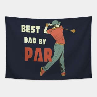 Best dad by par T-Shirt, Hoodie, Apparel, Mug, Sticker, Gift design Tapestry