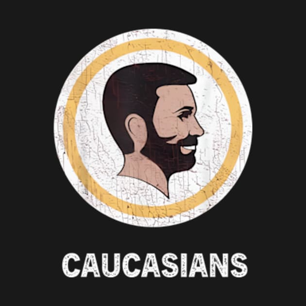 Washington Caucasians Redskins by YASSIN DESIGNER