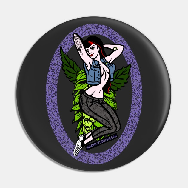 Mindy’s Beer Gear Pinup 2023 Pin by Mindy’s Beer Gear