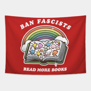 Ban fascists read more books Tapestry