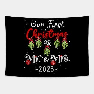 Our First Christmas as Mr and Mrs 2023 Tapestry