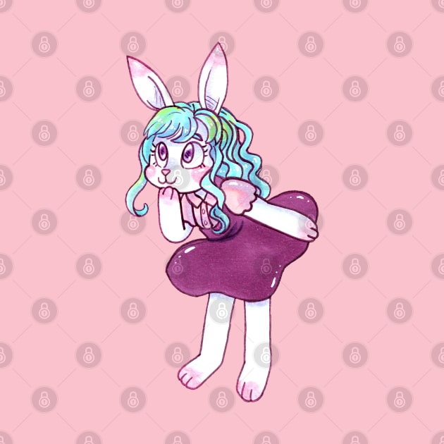 Cute Bunny by LittleGreenHat