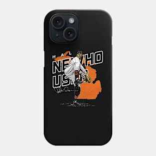 hal newhouser player map Phone Case