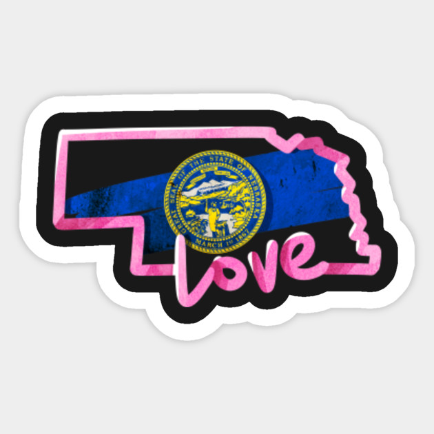 Love Nevada State Flag Map Outline Souvenir Gift T Shirt State Sticker Teepublic Uk