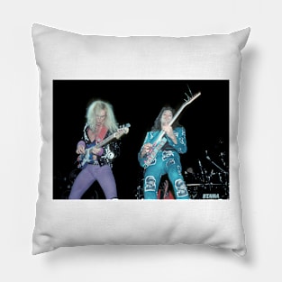 Billy Sheehan and Paul Gilbert Mr Big Photograph Pillow