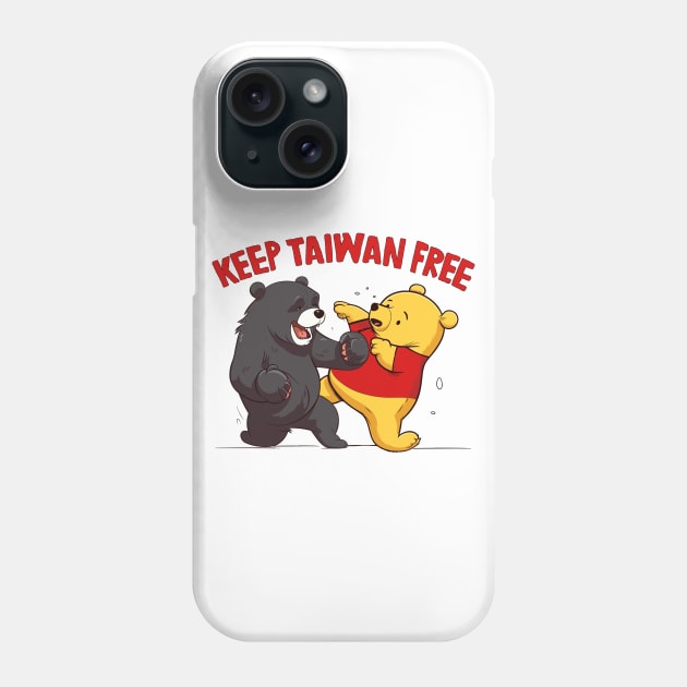 Keep Taiwan Free - Taiwanese Pride Phone Case by DankFutura