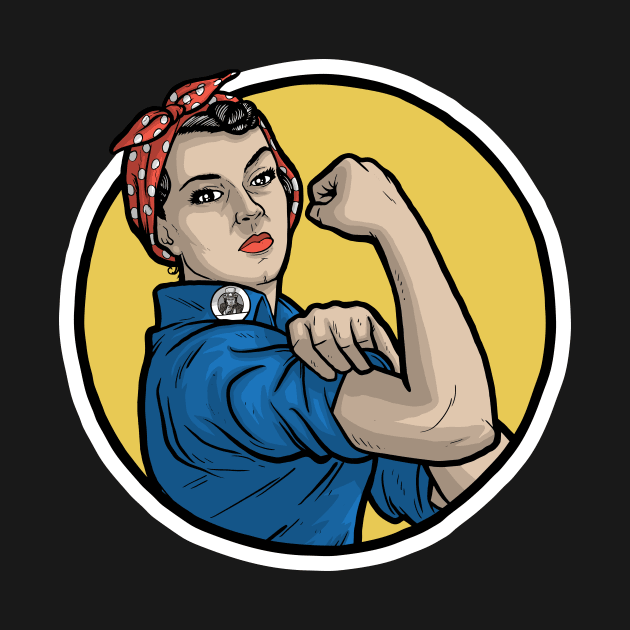 Rosie the Riveter by Baddest Shirt Co.