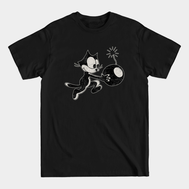 Felix The Cat with Bomb - Felix The Cat - T-Shirt