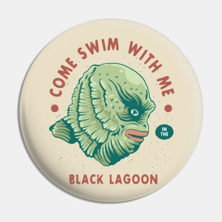 Creature from the Black Lagoon Vintage Monster Pin