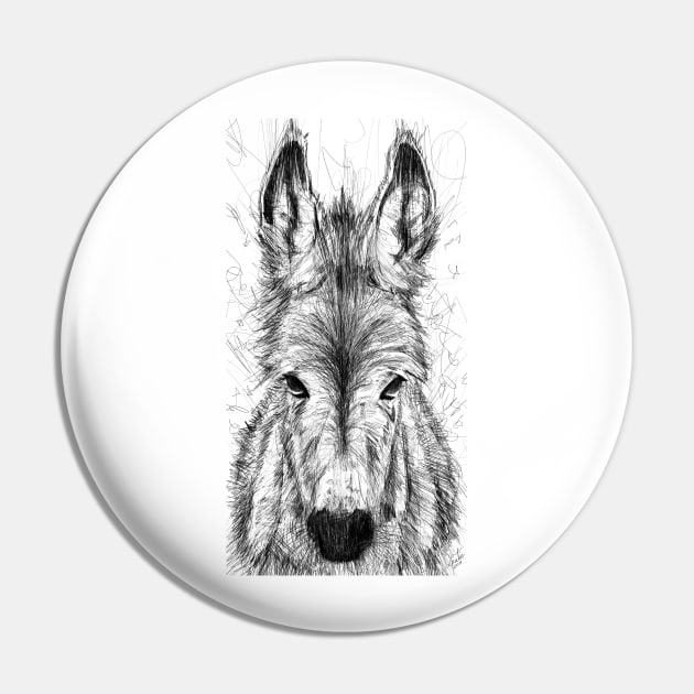 DONKEY pencil portrait .1 Pin by lautir