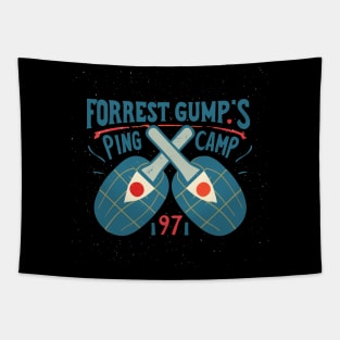 Forrest Gump's Ping Pong Training Camp 1971 Tapestry