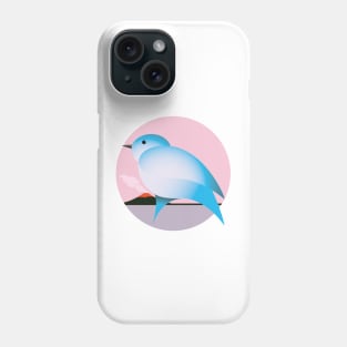 Cute garden birdie : Volcano Phone Case