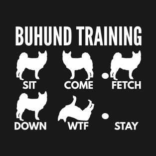 Buhund Training Norwegian Buhund Tricks T-Shirt