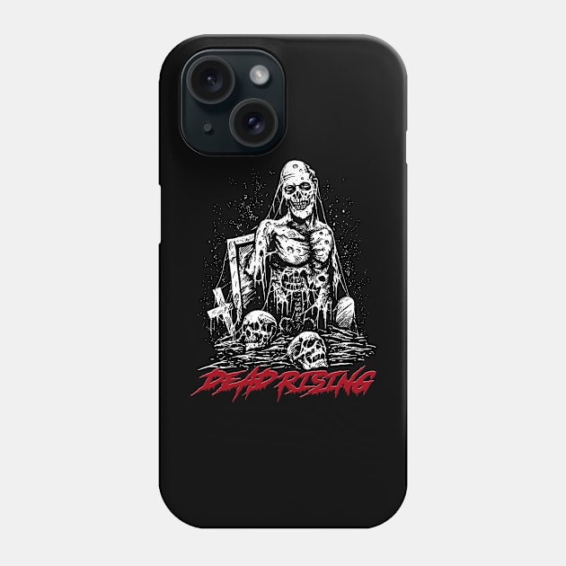 SCARLXRD DEAD RISING SKELETON Phone Case by Ahana Hilenz