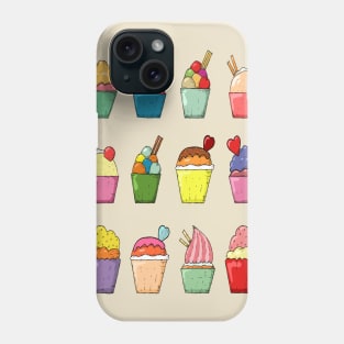 "Forget art. Put your trust in ice cream" Phone Case