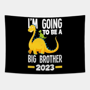 I'm Going To Be A Big Brother 2023 Dinosaur Dino Tapestry