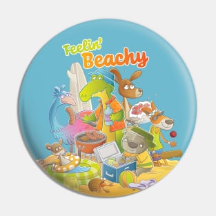 Feelin' Beachy Australia Pin