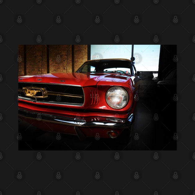 ford mustang classic car by hottehue