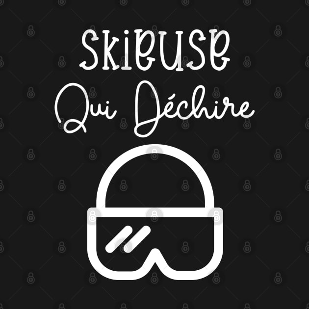 skieuse Qui Déchire by Iconic Design