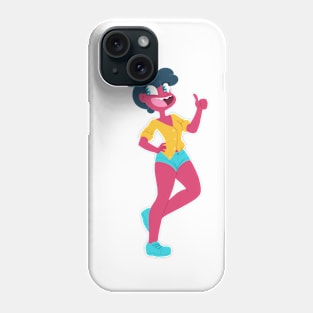 Happy Thumbs Up Cartoon Phone Case