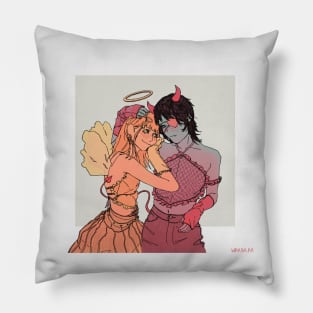 Angel and Devil Pillow