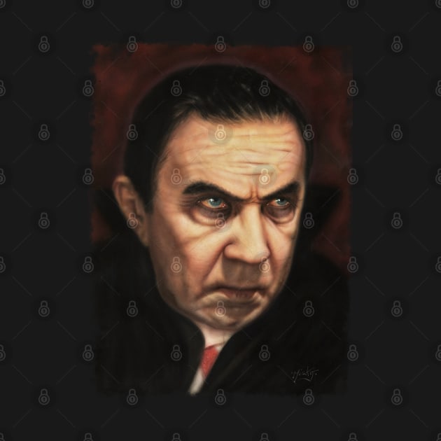 Bela Lugosi as Dracula by Mick-J-art