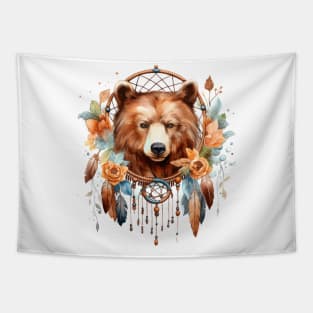 Native American Bear Tapestry