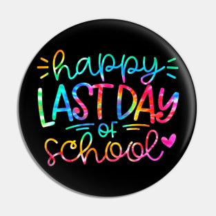 Happy Last Day Of School Hello Summer Teacher Student Pin