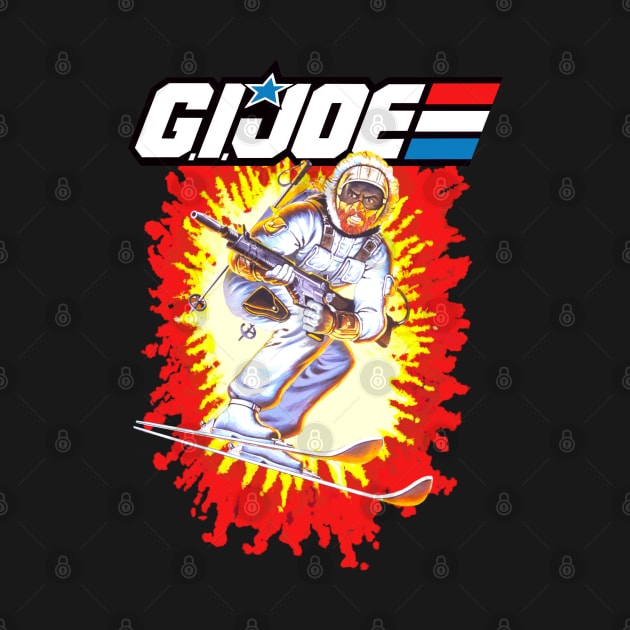 Snow Job GI Joe toy art card by EnglishGent