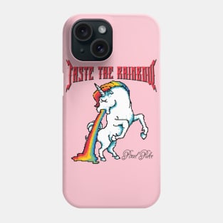 Taste The Rainbow Puking Unicorn Phone Case