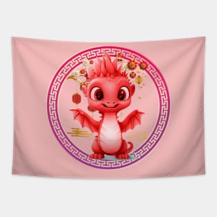 Chinese Lunar New Year Dragon 6 Tapestry