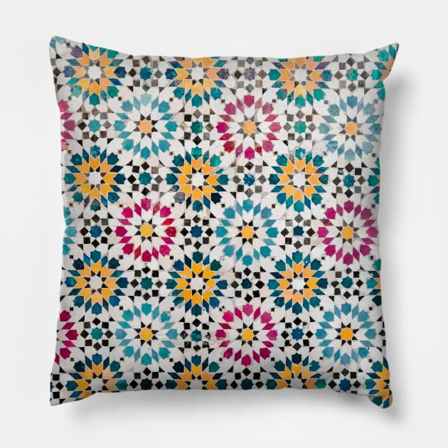 mosaic design Pillow by CreationArt8