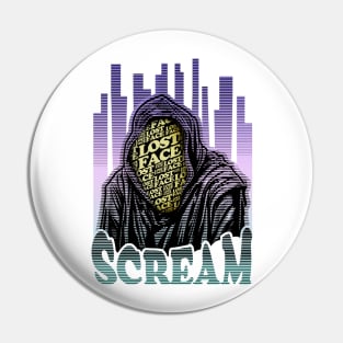 Scream VI (Scream 6) ghostface lostface horror movie graphic design Pin