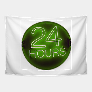 24 hrs green Tapestry