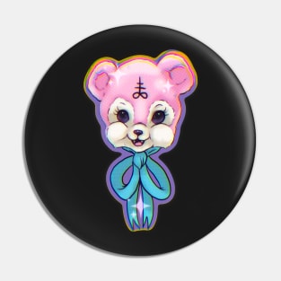 Demon bear Pin