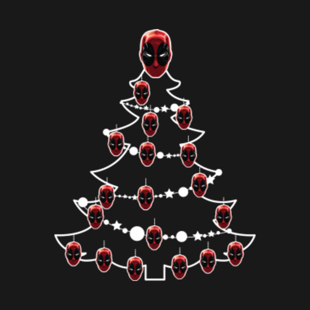 deadpool christmas tree topper