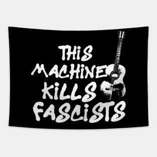 This Machine Kills Fascists Tapestry