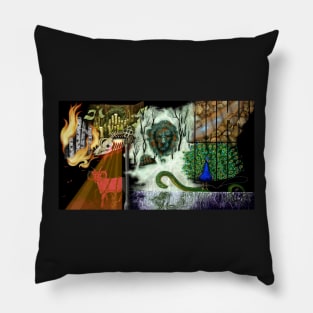 Unprecedented painting Pillow