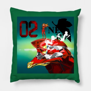 Eva 02 Pillow