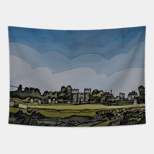 Cooling Castle Kent Abstract Landscape Tapestry