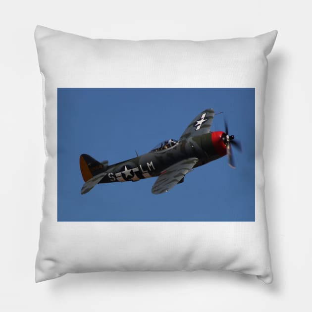 P-47 Thunderbolt Pillow by acefox1