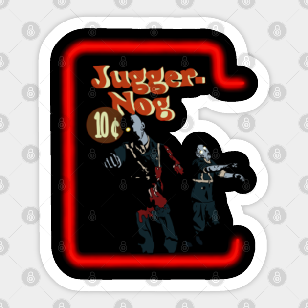 CoD Zombies Juggernog, Neon, Blue Uniform
