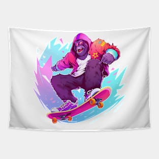 gorilla skater Tapestry