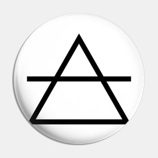 Alchemical Symbol for Air Pin